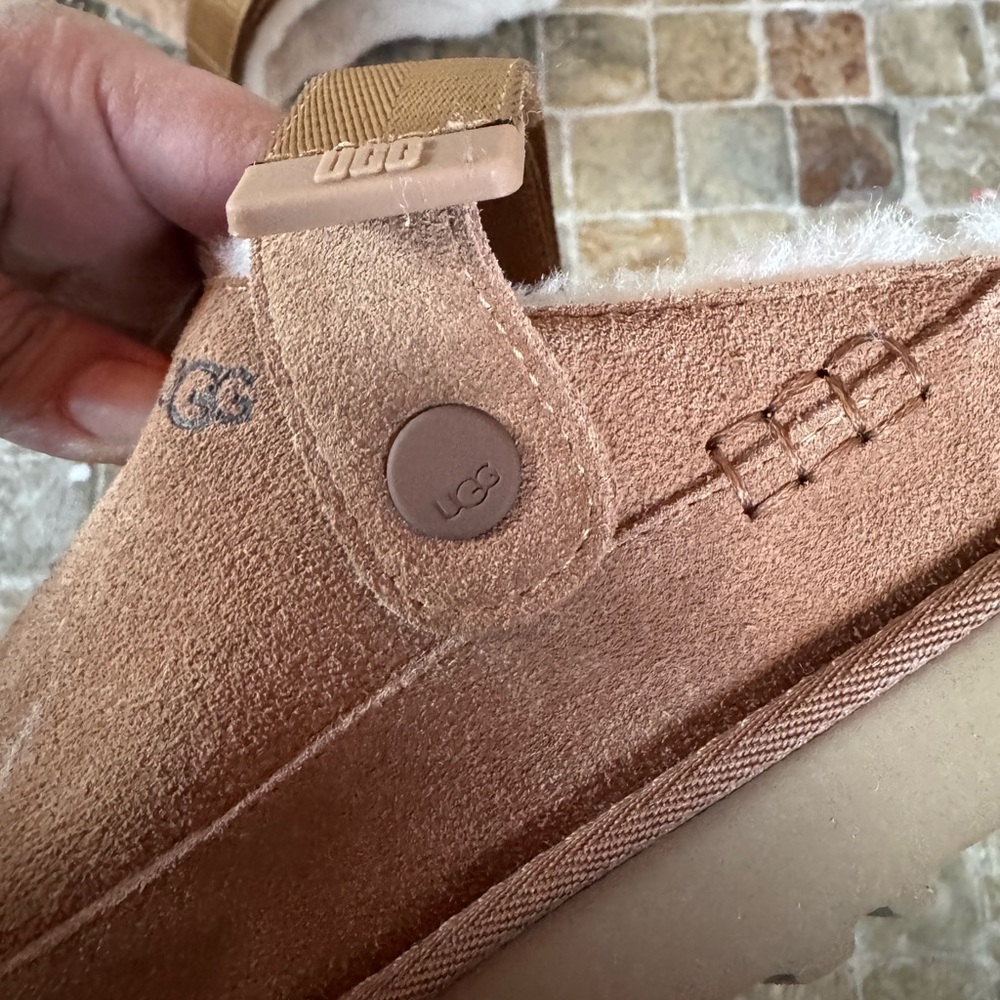 UGG Tan Shearling Lined Footwear - Picture 5 of 12